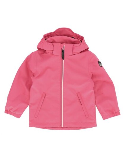 Gullkorn Tach skalljakke til barn   varm rosa   122
