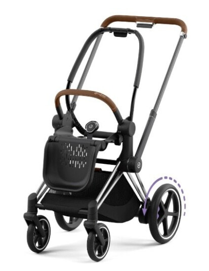 Cybex Understell/Chassis e-Priam   Chrome Brown