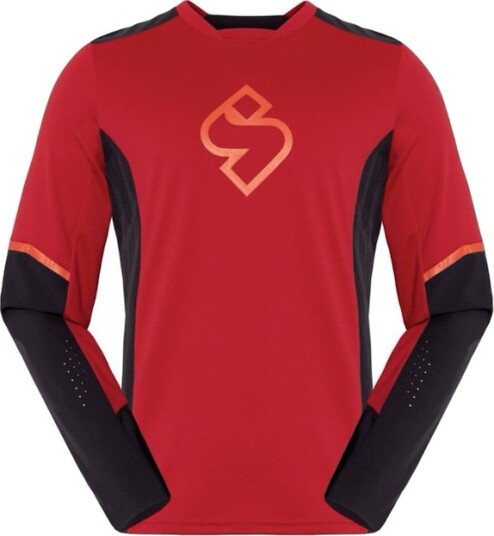 Sweet Protection Hunter II Park T shirt med lange ermer red chilli herre