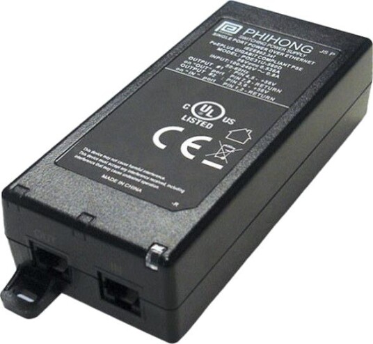 Avigilon POE-INJ-BT-60W-NA Gigabit 802.3bt 60W PoE-injektor 1 port