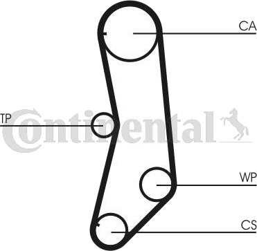 Registerrem CONTITECH CT997