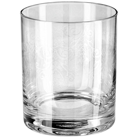Krosno Drikkeglass Krista Deco; 30cl, 8.1x9.7 cm (ØxH); Transparent; 6 Stykk / Forpakning