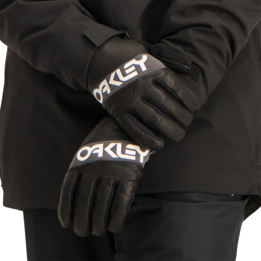 Oakley Alpine Gloves Factory Winter 2.0 22/23, alpinhansker unisex 6/XS Blackout