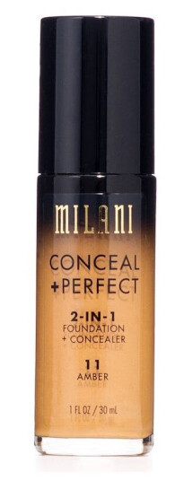 Milani Conceal + Perfect 2in1 Foundation + Concealer 11 Amber 30 ml Foundation
