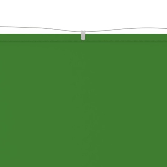 vidaXL Vertikal markise lysegrønn 60x270 cm oxford stoff