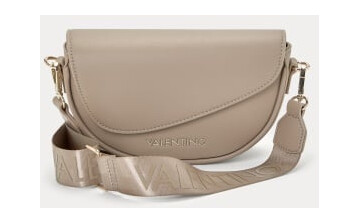 Valentino Piper Flap Bag Beige Onesize