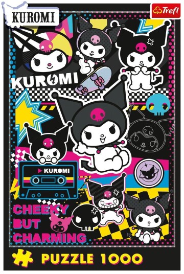 Trefl Puslespill 1000 brikker Hello Kitty Kuromi Trefl Puslespill 1000 brikker Hello Kitty Kuromi