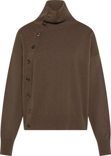 Seventy Dame Strikkevarer Brun XS,