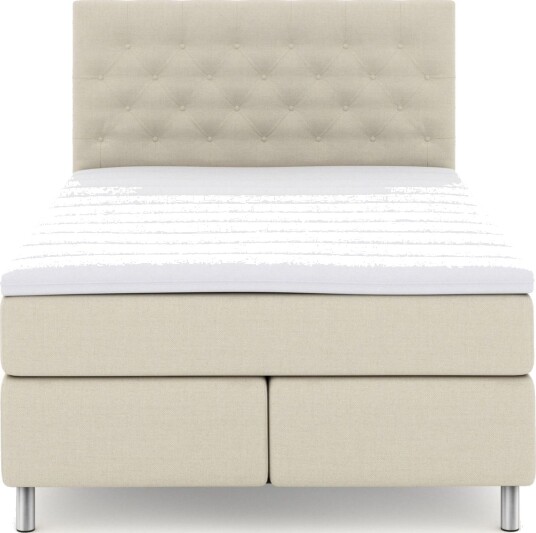 Select No 3 Kontinentalseng 140x200 Fast Beige/Metallben