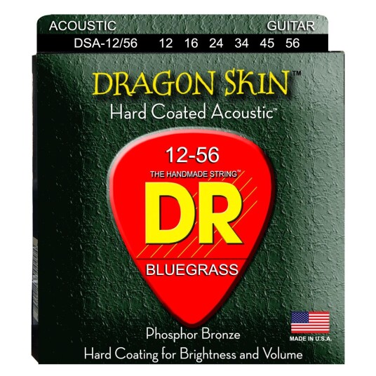 DR Strings Dr Dragon Skin Dsa12/56 (012-056) Bluegrass