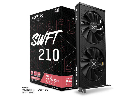Pine XFX Radeon RX 6600 SWFT 210 - Grafikkort