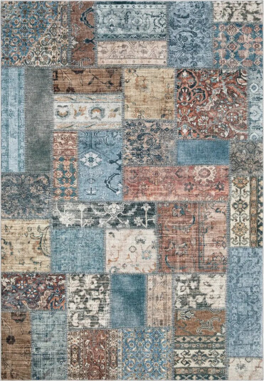 Tarfaya Frizematte 240x340 cm - Flerfarget