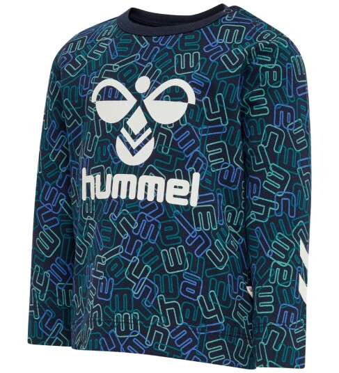 Hummel Genser hmlOlly Black Iris 1 år 80 Genser Blå