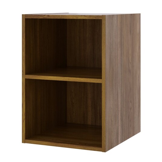 Linn Bad Emma Sideskap (Åpen Hylle) 30-40cm Mørk eik / 40cm