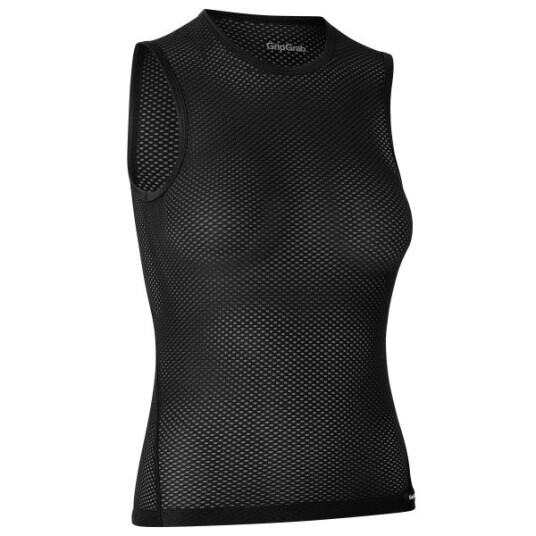 Gripgrab Women"s Ultralight Mesh Sleeveless Base Layer Black L