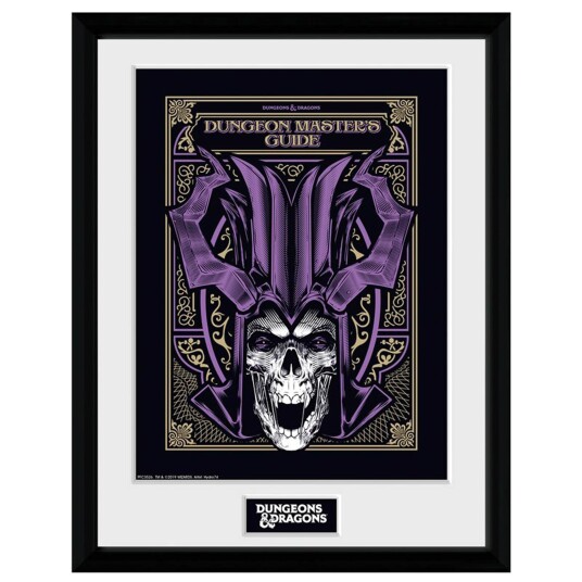 Dungeons and Dragons Innrammet Bilde 30 x 40 cm Master's Guide Dungeons and Dragons Innrammet Bilde 30 x 40 cm Master's Guide