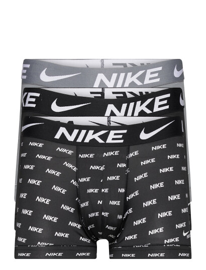 NIKE Underwear Trunk 3Pk - Black - XS