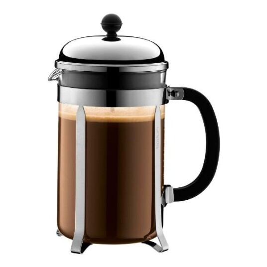 Bodum - Chambord presskanne 12 kopper 1,5L stål Bodum - Chambord presskanne 12 kopper 1,5L stål