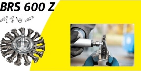 Klingspor K. Skivebørste 75 Mm Stam Brs600z Utskrift Grecany Rustfritt