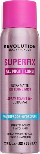 Revolution Beauty London Superfix All Night Long Waterproof Fixing Mis