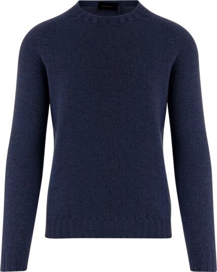Tagliatore Herre Strikkevarer Blå 2XL,