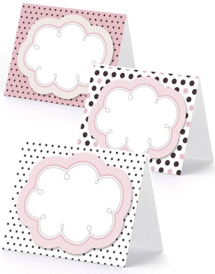 6 stk Bordkort Candyworld