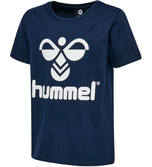 Hummel Tres T-Shirt Short Sleeve Blå 110