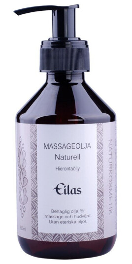 Eilas Naturkosmetik Massageolja Naturell 260 ml