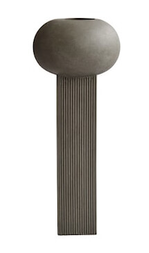 Empire Vase 30 cm Grå