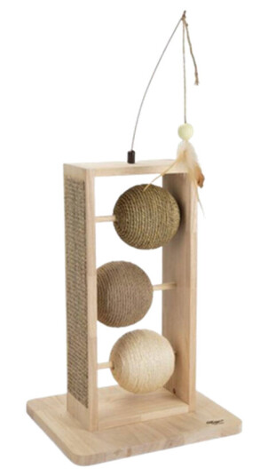 Skrapekuler I Tre Loma X Brown 50 cm