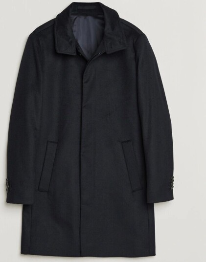 Tiger of Sweden Aleric Wool/Cashmere Coat Light Ink