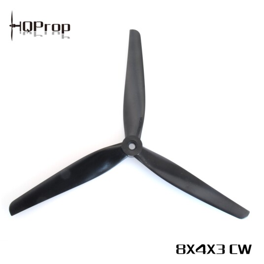 HQ-Prop HQ MacroQuad 8x4x3R CW Black GF-Reinforced 1stk HQ-Prop HQ MacroQuad 8x4x3R CW Black GF-Reinforced 1stk