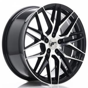 Japan Racing JR28 Gloss Black Machined Face 8.5x19 5x112 ET35 B66.6