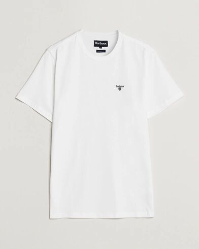 Barbour Lifestyle Essential Sports T-Shirt White Barbour Lifestyle Essential Sports T-Shirt White