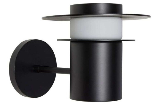 Hübsch - Suburb Utendørs Vegglampe Svart Hübsch - Suburb Utendørs Vegglampe Svart