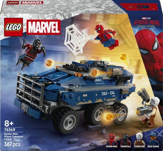 LEGO Marvel Spider Man og fangetransporten 76349