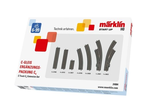 Märklin 24904 Skinnesett C4 Märklin 24904 Skinnesett C4