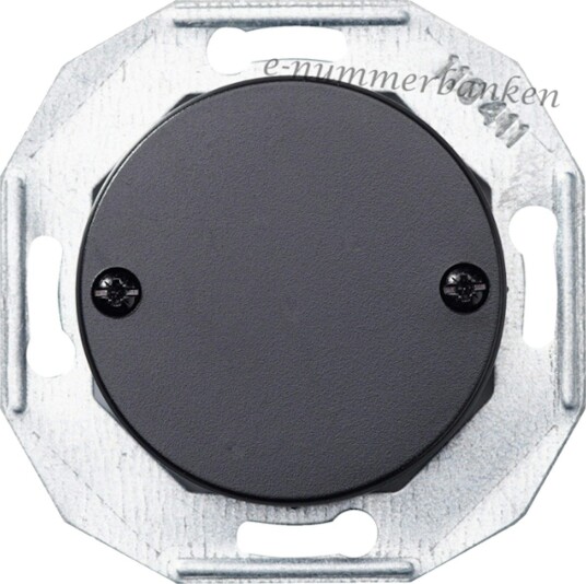 Schneider Electric Blindlokk Renova Sentrumplate Sort