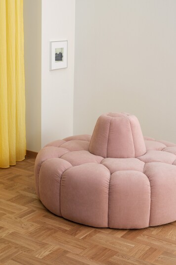 Jotex Sittepuff Diameter 140 Cm Rosa PLEASANT 1707160040