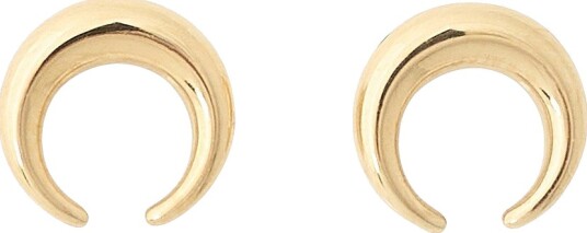 Edblad   Øreringer Wishbone Studs Gold   Gull