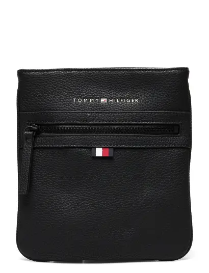 Tommy Hilfiger Essential Pu Mini Crossover - Black - ONE SIZE