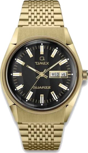 Timex Q Falcon Eye TW2W62500 Herre 38 mm Analog Kvarts urverk Plexiglas Timex Q Falcon Eye TW2W62500 Herre 38 mm Analog Kvarts urverk Plexiglas