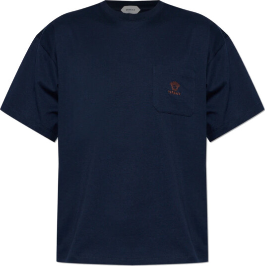 Versace Herre Topper Blå XL,