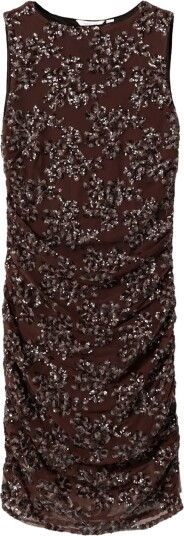 Noella N Lavinia Sh Dress Brown XS