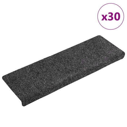  Selvklebende trappematter 30 stk grå 65x21x4 cm 8721288458117