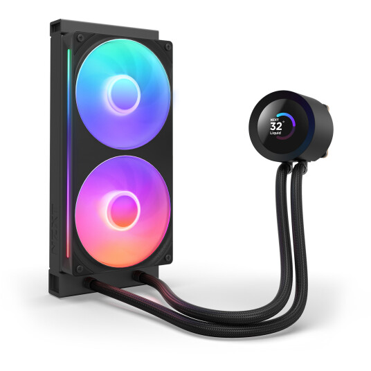 NZXT Kraken Plus 240 RGB AiO kjøler sort NZXT Kraken Plus 240 RGB AiO kjøler sort