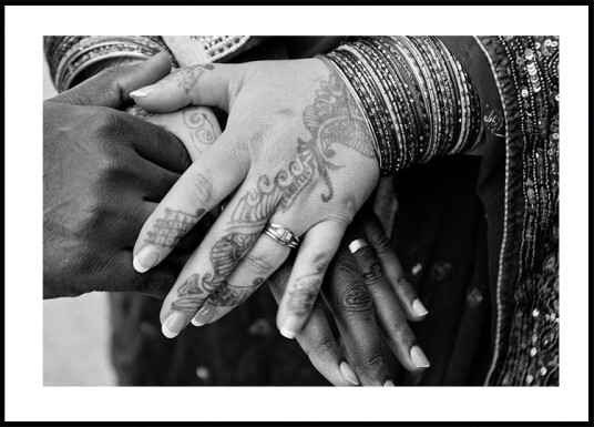 Tattooed Hands Plakat Plakat / 70x100cm