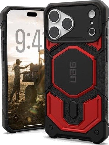 UAG Monarch Pro MagSafe - crimson - iPhone 18 Pro Max/17 Pro Max