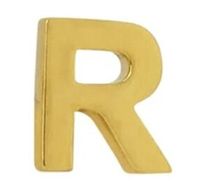 IX Studios Letter Øredobber 22 kt. DMB0352RGD - Dame - 925 sterling silver