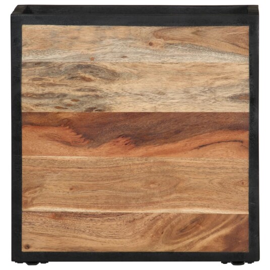 Veggmontert nattbord 35x35x20 cm heltre akasie 8721012161085